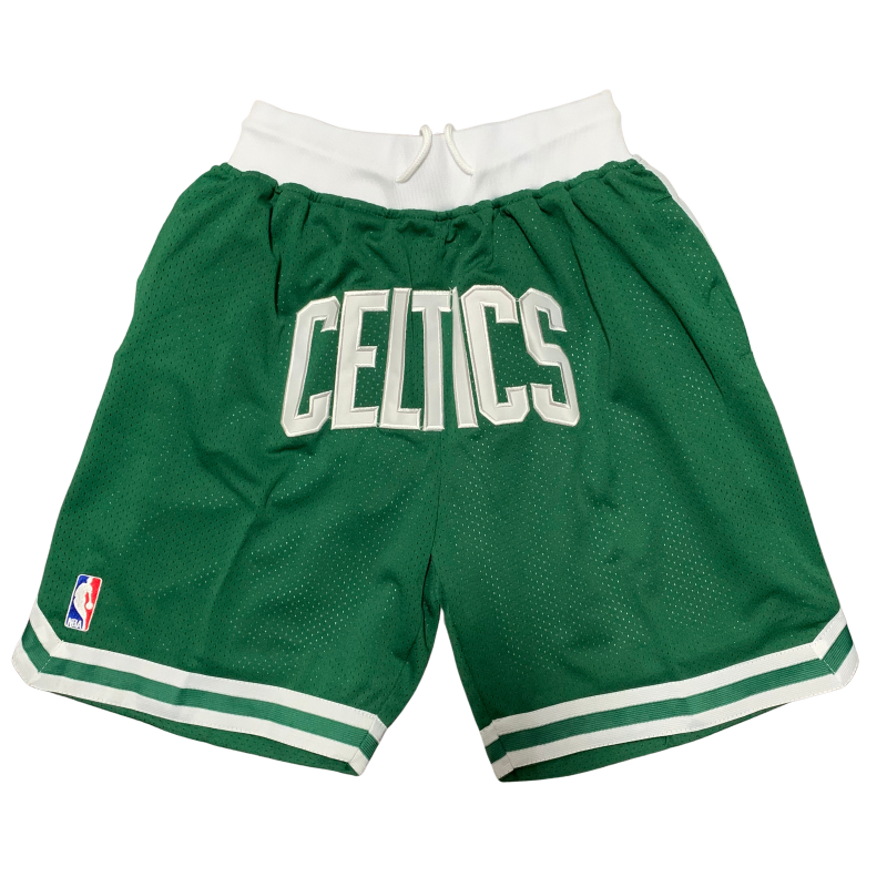 Boston Celtics Shorts Retro Basketball