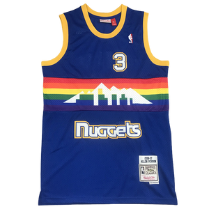 NBA retro jerseys in vibrant colors and old-school logos, paying tribute to the style and flair of basketball's golden eras